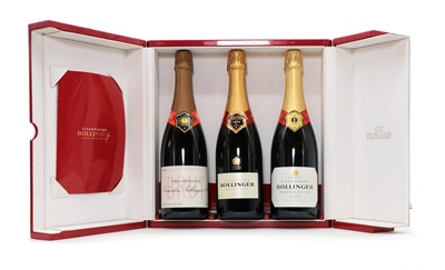 Lot 3 - Bollinger, Ay, Special Cuvee 100th Anniversary, Non-vintage Champagne (3, presentation box)