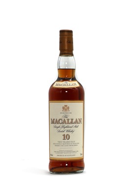 Lot 326 - The Macallan, Single Highland Malt Scotch Whisky, 10 years old, 40% volume, 700ml (1)