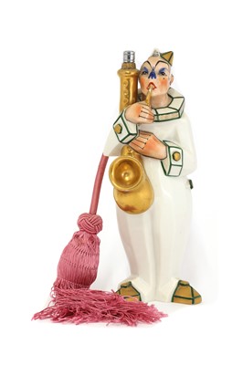 Lot 118 - A French Art Deco novelty Pierrot atomiser