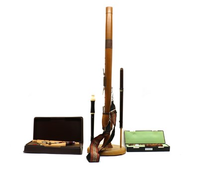 Lot 168 - A collection of woodwind instruments