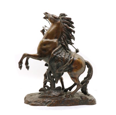 Lot 300 - A bronze modelled after Guillaume Coustou’s Marly Horse