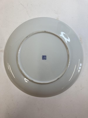 Lot 90 - A collection of six Japanese Satsuma ware plates