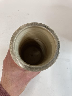 Lot 80 - A Japanese Satsuma ware vase