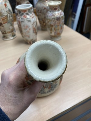 Lot 89 - A collection of Japanese Satsuma ware