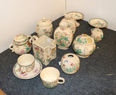 Lot 109 - A collection of Japanese Satsuma ware