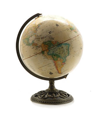 Lot 306 - A 12 inch terrestrial globe