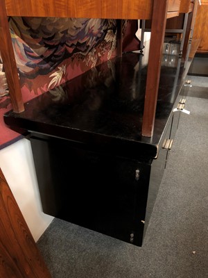 Lot 97 - A French Art Deco ebonised sideboard