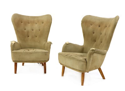 Lot 370 - A pair of 'DA1' armchairs