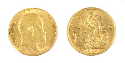Lot 50 - Coins, Great Britain, Edward VII (1901-1920), Sovereign, 1906