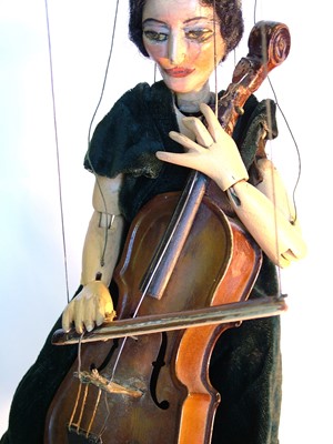 Lot 212 - The Jacquard Puppets 'The Cello Trio'