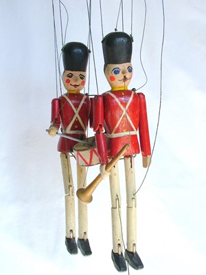 Lot 231 - The Jacquard Puppets 'Toys'