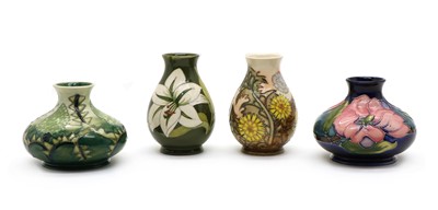 Lot 85 - A Moorcroft ‘Dandelion’ pattern pottery vase