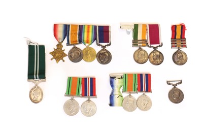 Lot 62 - A Boer War medal trio