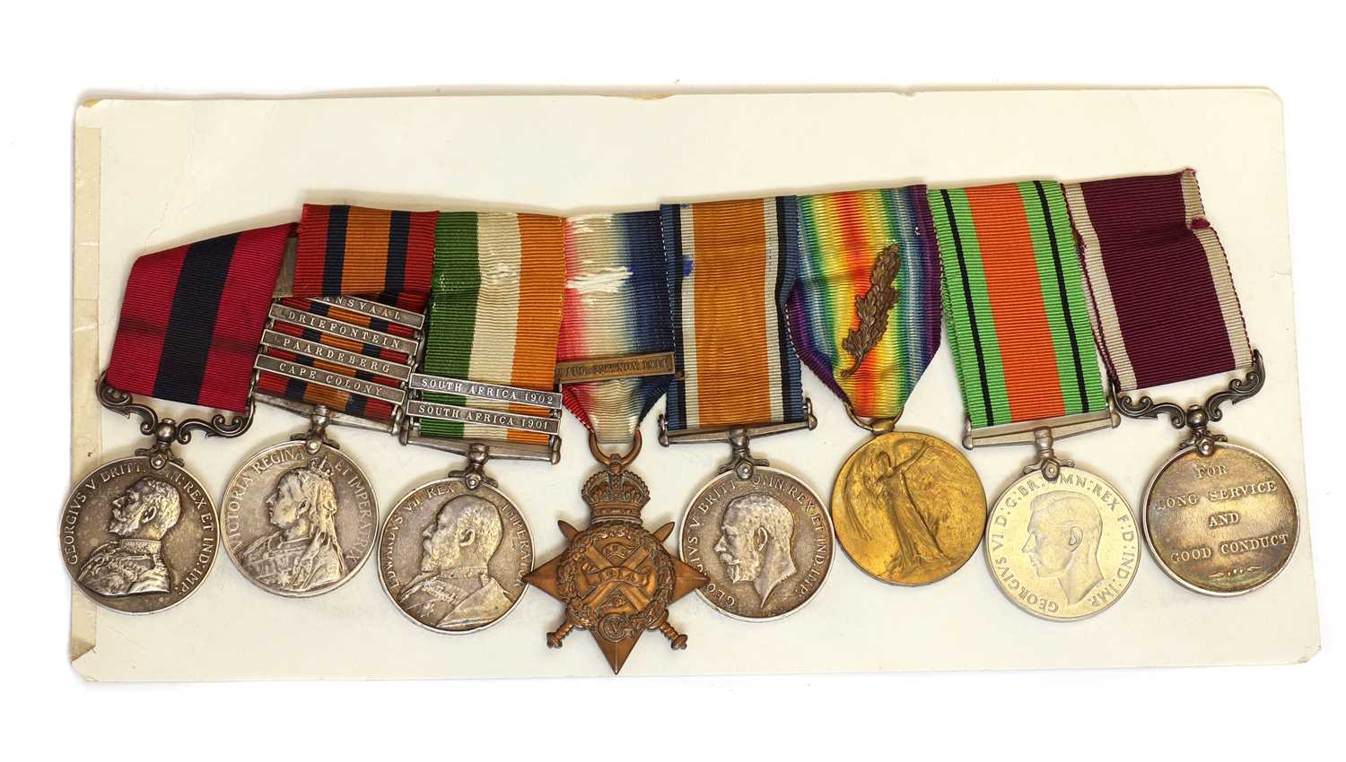 Lot 63 - A medal group