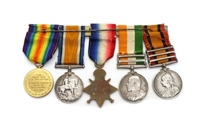 Lot 50 - A medal group