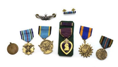 Lot 72 - A collection of seven WWII medals