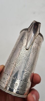 Lot 20 - A Victorian three-piece silver tea service
