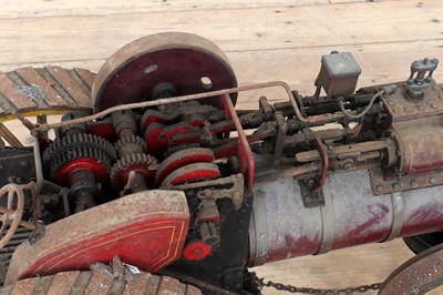 Lot 473 - A scale live steam model of a showman's traction engine