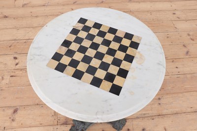 Lot 459 - A cast iron naturalistic table pedestal