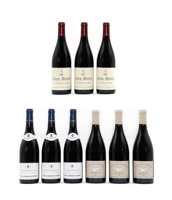 Lot 198 - Wines from The Rhone comprising Hermitage, Domaine Colombier, 2006 (3) and six various others