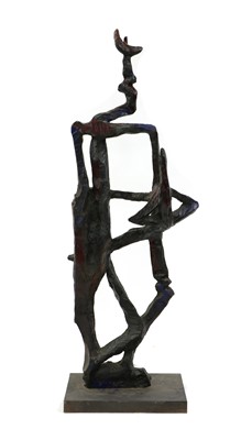 Lot 485 - A modernist bronze sculpture