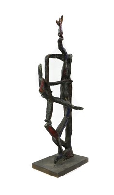 Lot 485 - A modernist bronze sculpture