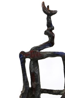 Lot 485 - A modernist bronze sculpture