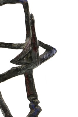 Lot 485 - A modernist bronze sculpture