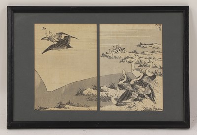 Lot 145 - In the style of Hokusai