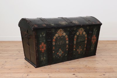 Lot 275 - A group of 19th century Swedish marriage gifts
