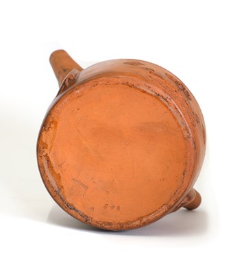 Lot 14 - A Linthorpe pottery 'Peruvian' whistling flask