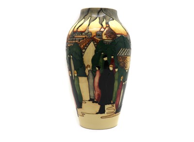 Lot 193 - A Moorcroft pottery trial vase