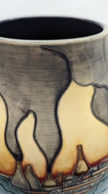 Lot 193 - A Moorcroft pottery trial vase