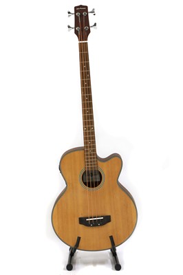 Lot 291 - A Gear4music electro acoustic bass guitar