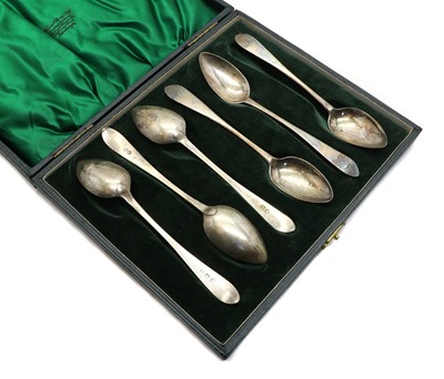 Lot 67 - A cased set of four silver lobster picks