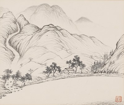 Lot 145 - Jiang Yi (Chiang Yee) (Chinese, 1903-1977)
