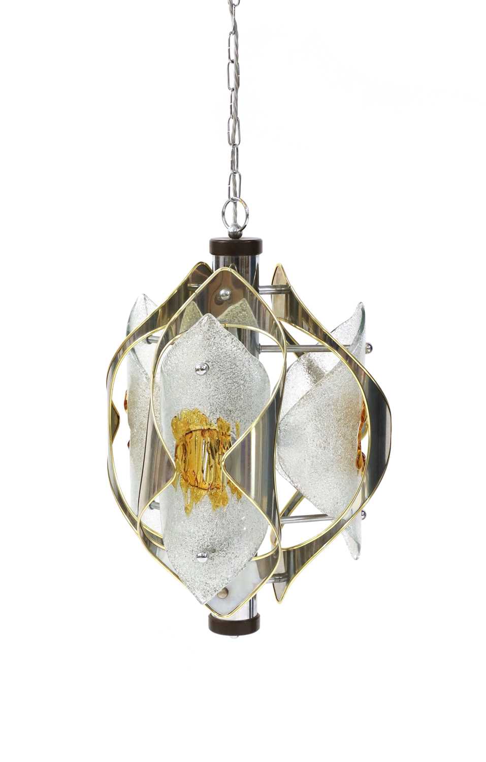 Lot 384 - An Italian pendant light