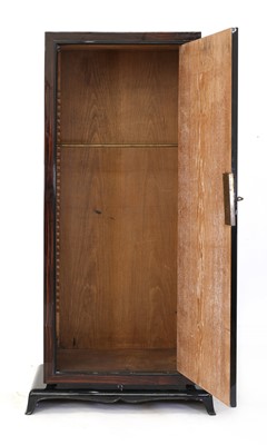 Lot 109 - An Art Deco Macassar ebony and shagreen cabinet
