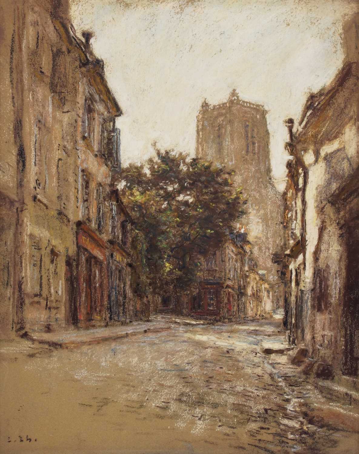 Lot 266 - Léon Augustin Lhermitte (French, 1844-1925) 