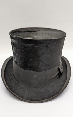 Lot 186 - A silk top hat by Locke & Co.