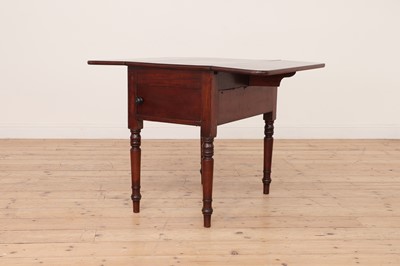 Lot 429 - A Regency mahogany campaign metamorphic Pembroke table