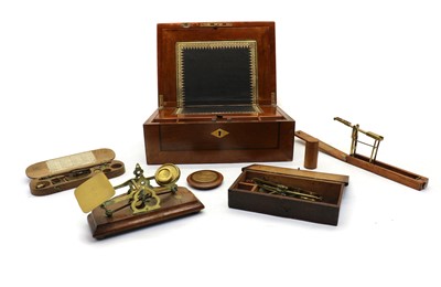 Lot 309 - A writing box