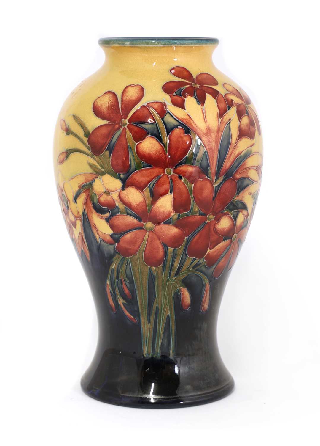 Lot 89 - A William Moorcroft ‘Freesia’ pattern vase