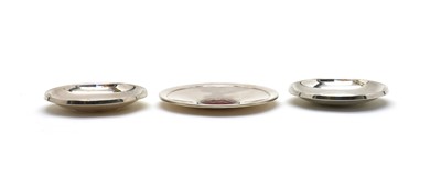 Lot 13 - A pair of Norwegian Art Deco silver dishes