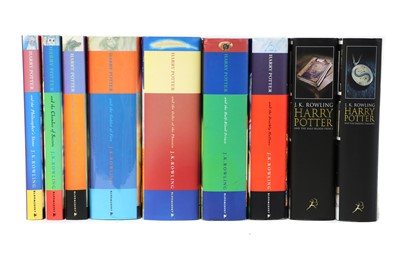 Lot 197 - The Harry Potter series of books by J. K Rowling