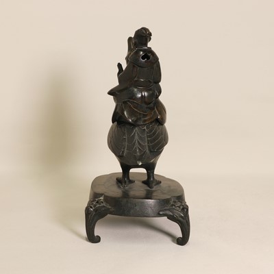 Lot 78 - A Chinese bronze censer