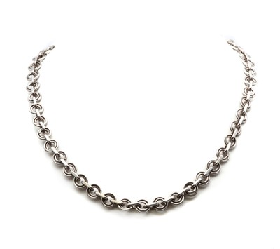Lot 67 - A Swedish silver necklace, c.1950