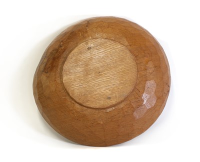 Lot 81 - A Robert 'Mouseman' Thompson oak bowl