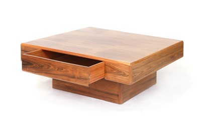 Lot 339 - An HK Furniture 'Ambassador' rosewood coffee table