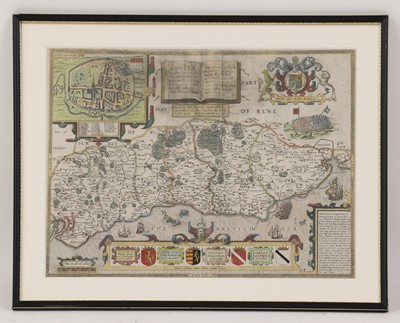 Lot 53 - NORDON & SPEED: MAP of Sussex Described and Divided…